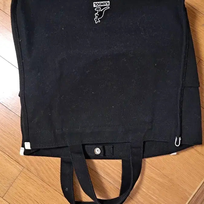 [BUNJANG] Kangol Eco-friendly Tote Bag / 캉골 블랙 에코백 토트백