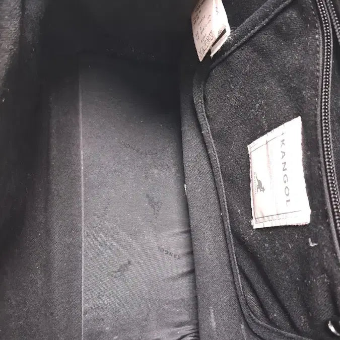 [BUNJANG] Kangol Eco-friendly Tote Bag / 캉골 블랙 에코백 토트백