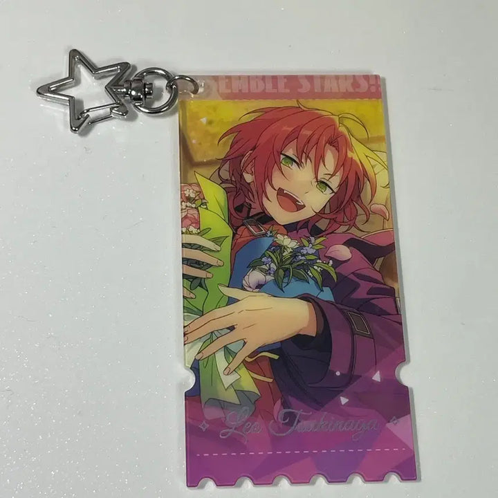 [BUNJANG] Ensemble Stars Leo Acrylic &amp; Keyring Bundle Set / 앙스타 레오 덩쿨아크릴 중스타 키링 일괄 양도