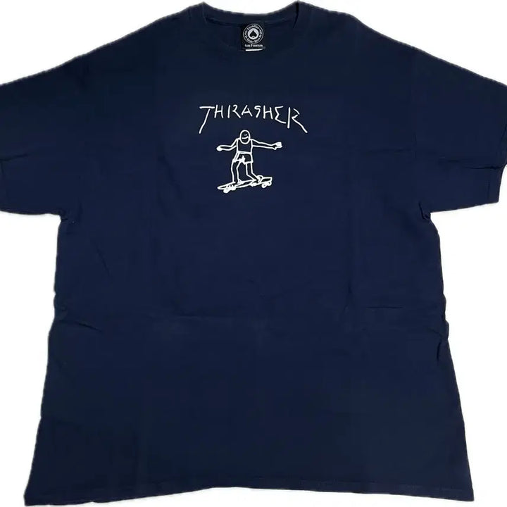 [BUNJANG] Treasure T-shirt Navy XL / 트레셔 반팔 티셔츠 네이비 XL
