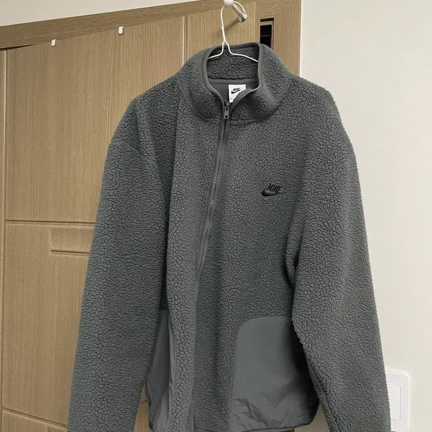 [BUNJANG] Nike Fleece Zip-Up Jacket FB8387-068 / 나이키 뽀글이 집업후리스 FB8387-068