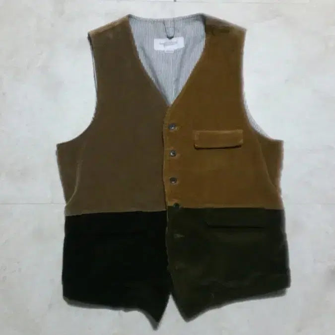 [BUNJANG] Eastlogue Corduroy Jacket & Vest Set / 이스트로그 코듀로이 자켓 L & 베스트 M