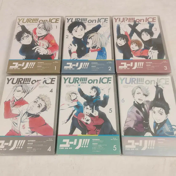 [BUNJANG] Yuri!!! on ICE Blu-ray First Edition Complete Set / 유리온아이스 유온아 블루레이 초회판 특전 포함 1~6 전권 세트