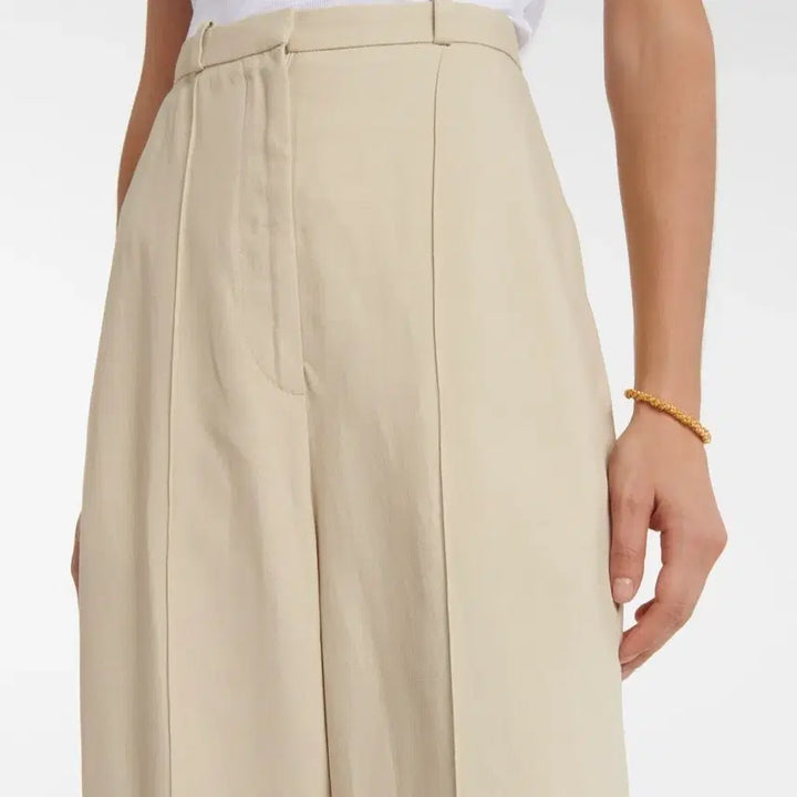 [BUNJANG] Toteme Viscose Linen Wide Slacks / 토템 비스코스 린넨 와이드 슬랙스