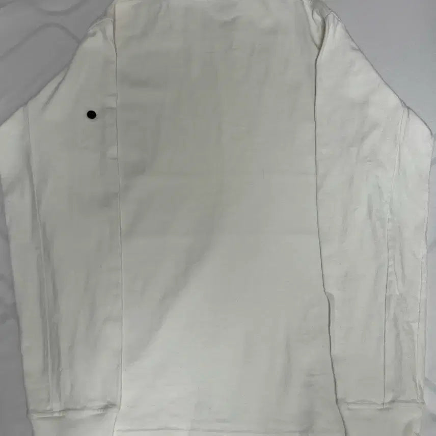 [BUNJANG] Stone Island White Long Sleeve Sweatshirt / [L]스톤아일랜드 화이트 롱슬리브 맨투맨