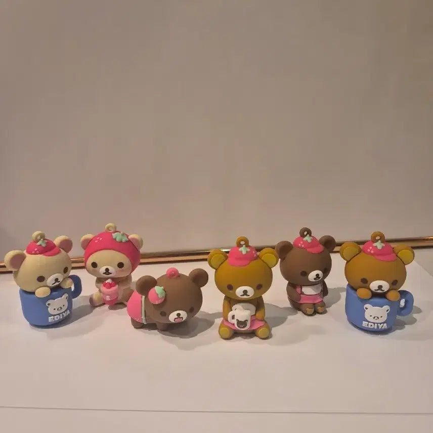 [SOLD OUT] 이디야 리락쿠마 마그넷 6종 (중복없이)