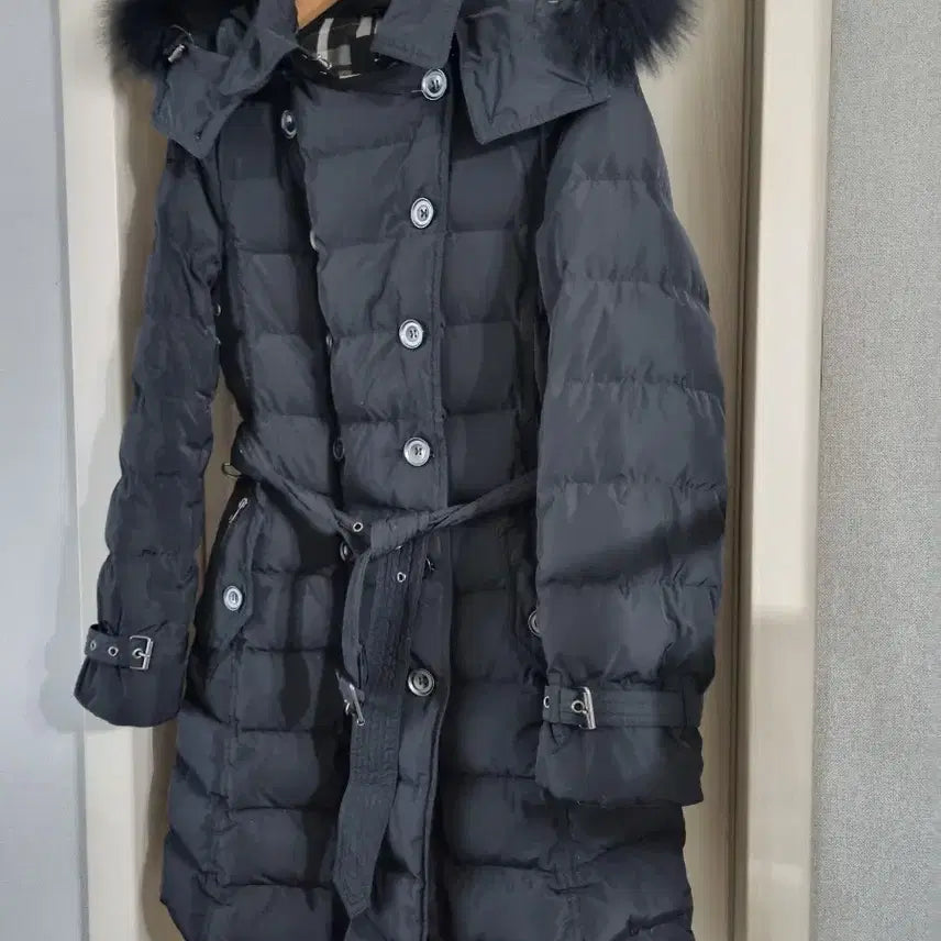 [BUNJANG] Eselia Fox Fur Goose Down Padded Jacket / 에셀리아 폭스퍼 구스패딩
