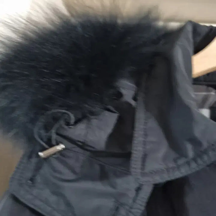 [BUNJANG] Eselia Fox Fur Goose Down Padded Jacket / 에셀리아 폭스퍼 구스패딩