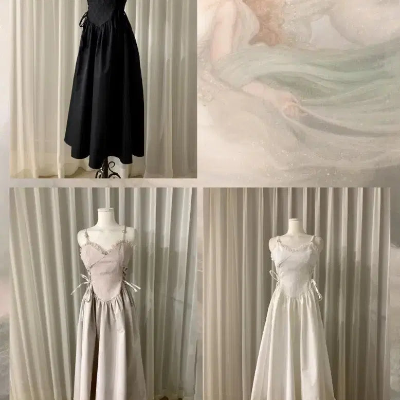 [BUNJANG] Cloudemotion House of Jacquard Maxi Dress / 클라우드이모션 하우스 오브 자가드(자카드) 원피스 (max. ver)