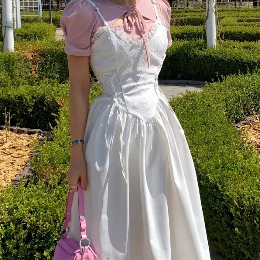 [BUNJANG] Cloudemotion House of Jacquard Maxi Dress / 클라우드이모션 하우스 오브 자가드(자카드) 원피스 (max. ver)