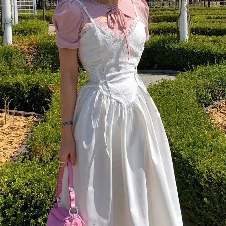 [BUNJANG] Cloudemotion House of Jacquard Maxi Dress / 클라우드이모션 하우스 오브 자가드(자카드) 원피스 (max. ver)