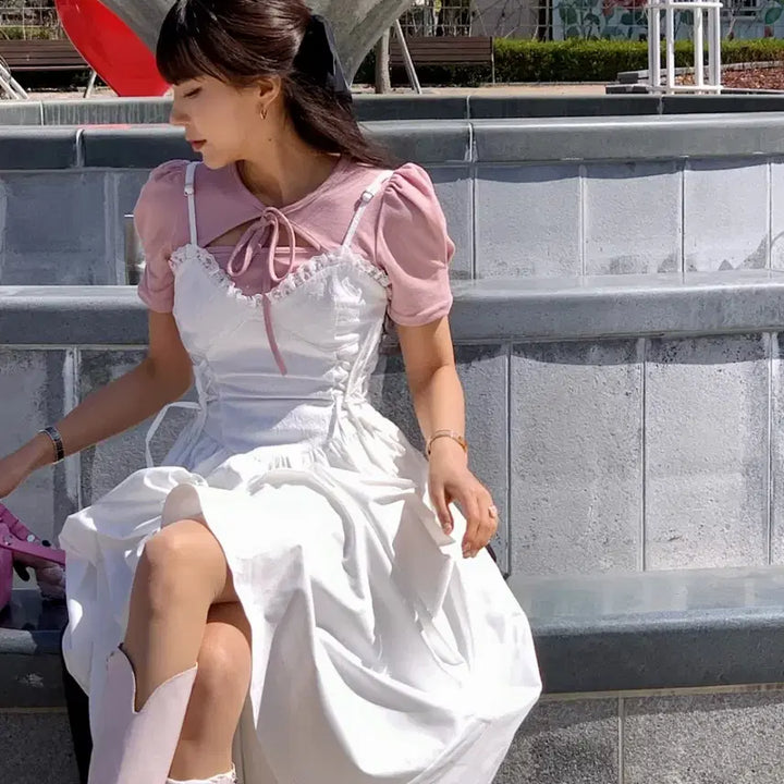 [BUNJANG] Cloudemotion House of Jacquard Maxi Dress / 클라우드이모션 하우스 오브 자가드(자카드) 원피스 (max. ver)