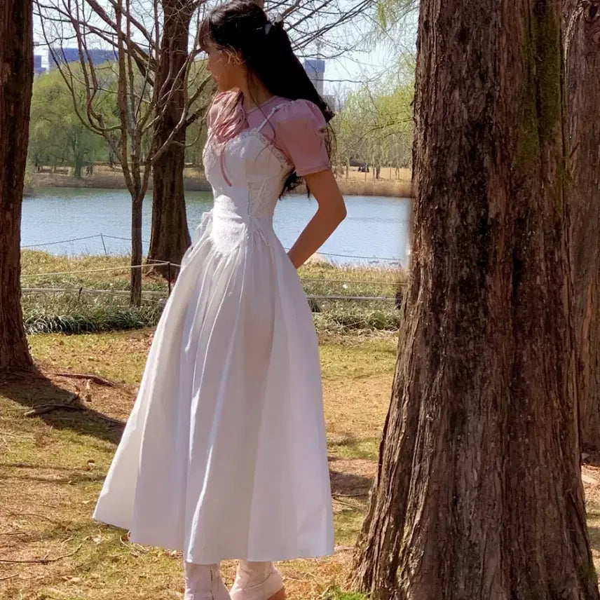 [BUNJANG] Cloudemotion House of Jacquard Maxi Dress / 클라우드이모션 하우스 오브 자가드(자카드) 원피스 (max. ver)