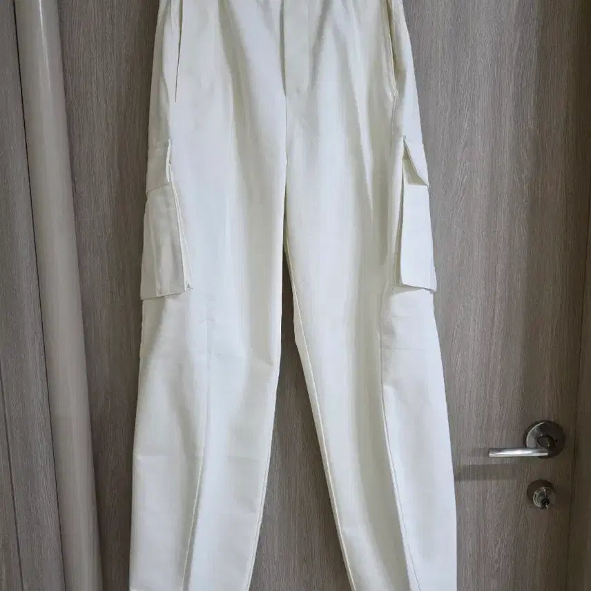 [BUNJANG] Seven Cellar Semi-Wide Curved Cargo Denim Cream White 30 / (새상품)세븐셀라 세미와이드 커브드 카고 데님 크림화이트 30