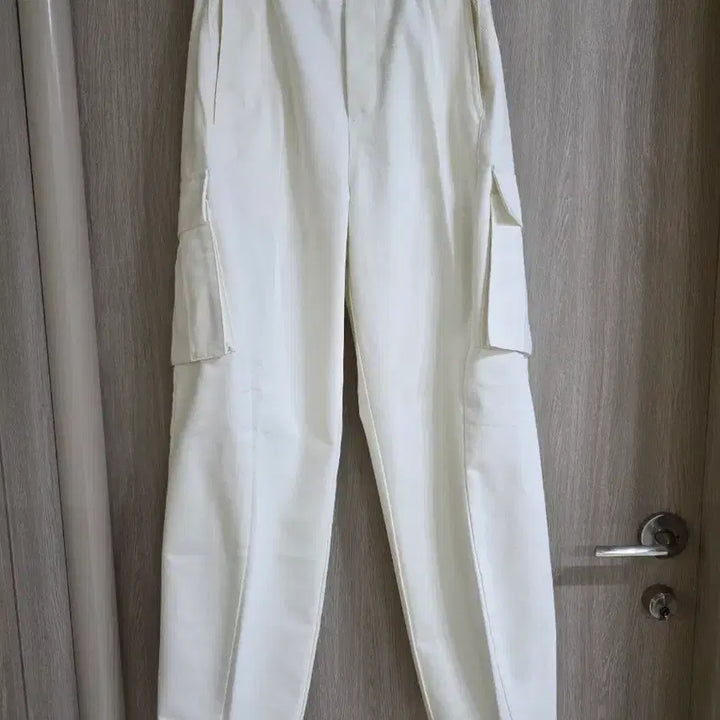 [BUNJANG] Seven Cellar Semi-Wide Curved Cargo Denim Cream White 30 / (새상품)세븐셀라 세미와이드 커브드 카고 데님 크림화이트 30
