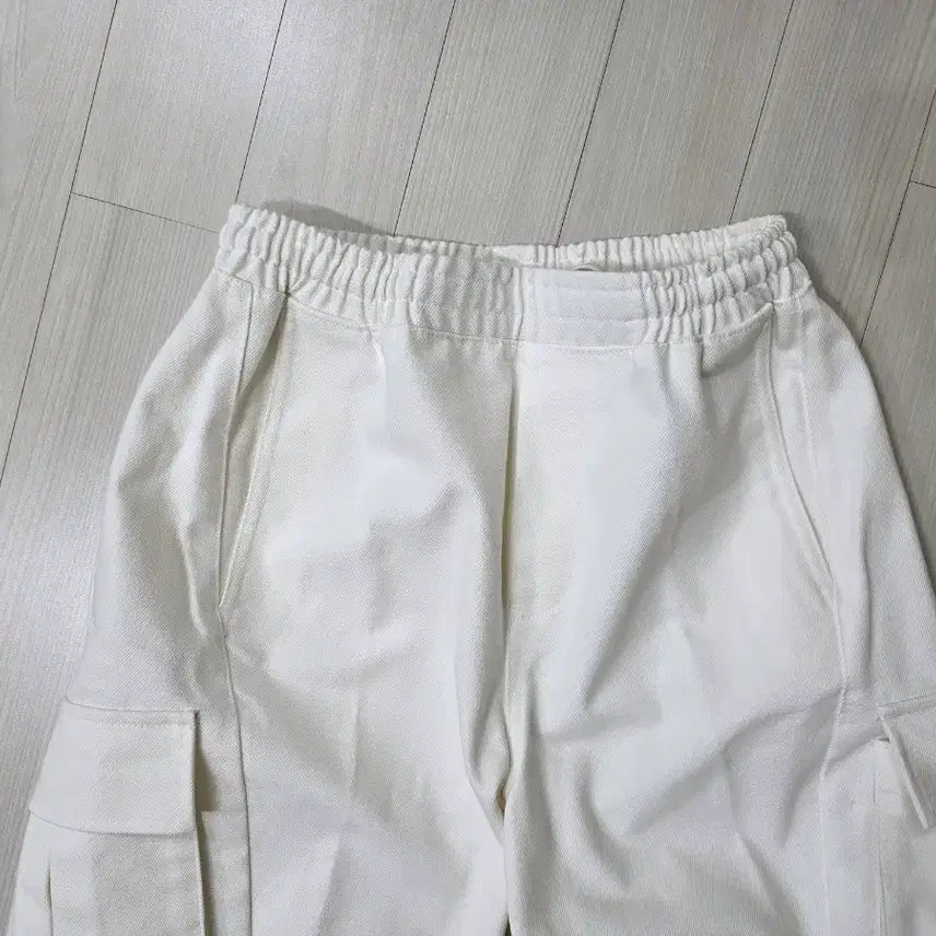 [BUNJANG] Seven Cellar Semi-Wide Curved Cargo Denim Cream White 30 / (새상품)세븐셀라 세미와이드 커브드 카고 데님 크림화이트 30