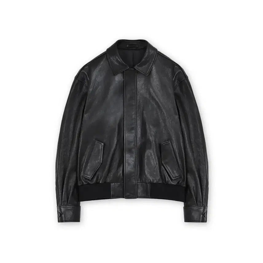 [BUNJANG] Brown Yard Leather Blouson / [4] 브라운야드 레더 블루종