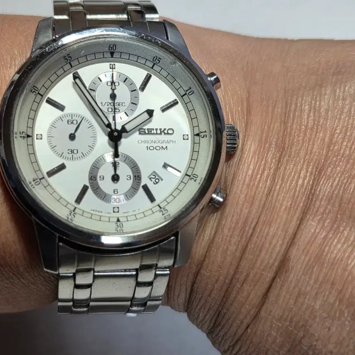 [BUNJANG] Seiko Chronograph Japan Made Watch / 세이코 크로노그래프 일본제조(폴리싱/풀박)
