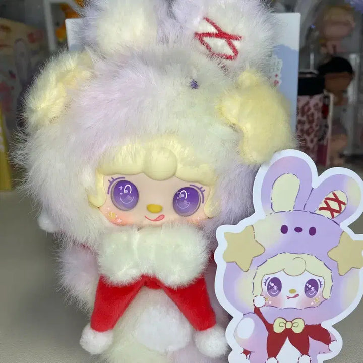 [BUNJANG] Baby3 Yuki Christmas Doll Keyring / 베이비쓰리 유키 크리스마스 인형 키링
