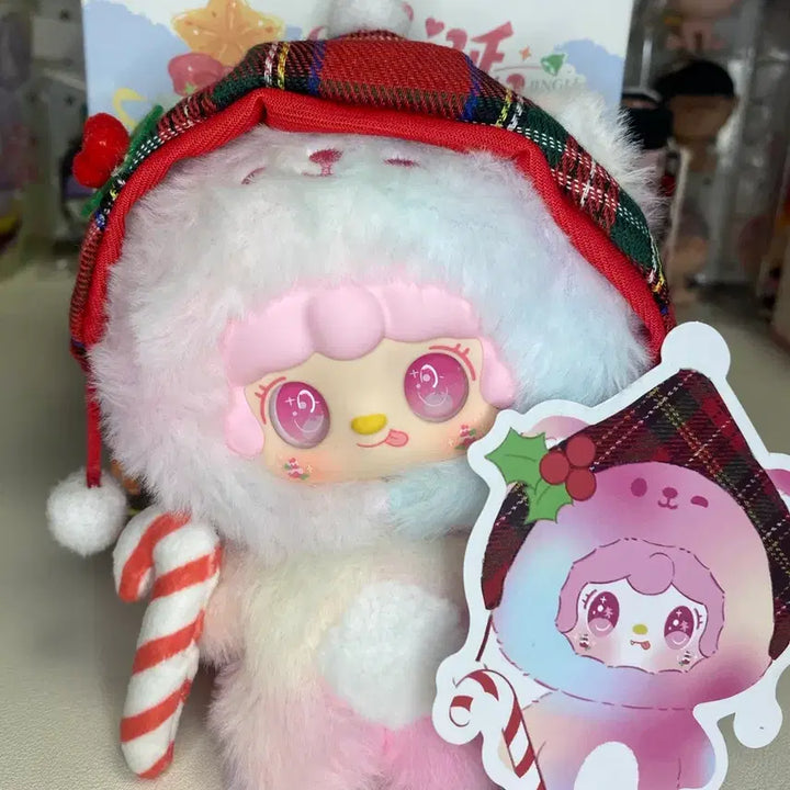 [BUNJANG] Baby3 Yuki Christmas Doll Keyring / 베이비쓰리 유키 크리스마스 인형 키링