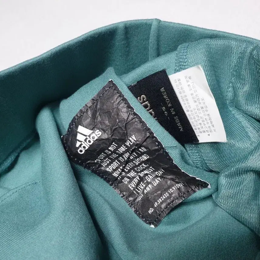 [BUNJANG] Adidas Women's Mint Training Pants / 아디다스 민트색 여성용 트레이닝 팬츠 허리29