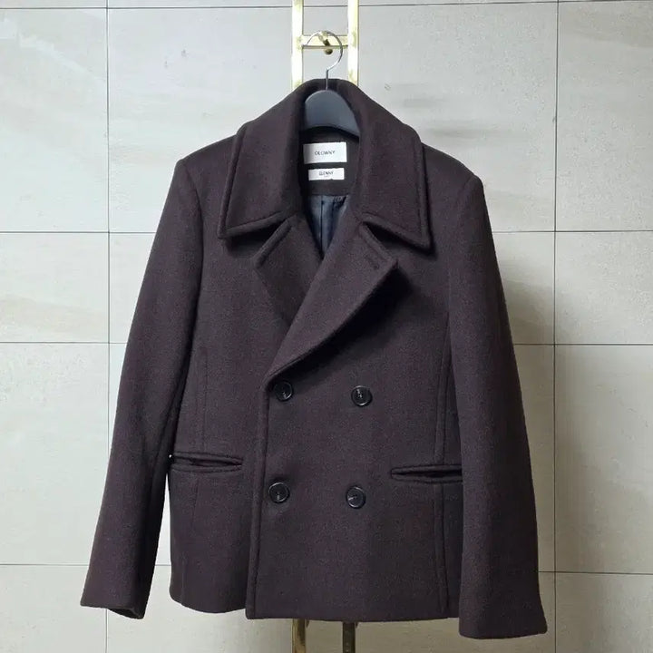 [BUNJANG] Glony Classic Double Wool Pea Coat / 글로니 클래식 더블 울 피코트