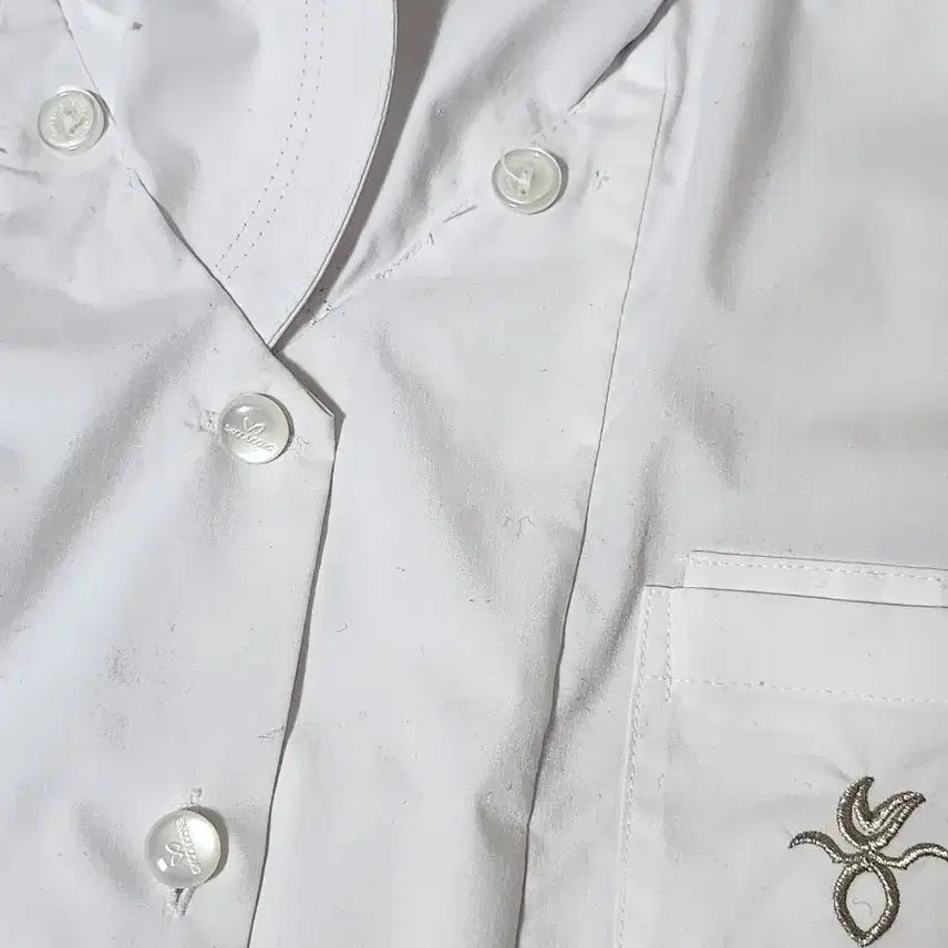 [BUNJANG] School Looks Summer Blouse (Includes Ribbon) / 스쿨룩스 학생복 하복 블라우스 94 (리본 포함)