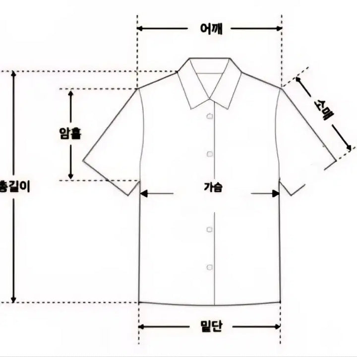 [BUNJANG] School Looks Summer Blouse (Includes Ribbon) / 스쿨룩스 학생복 하복 블라우스 94 (리본 포함)