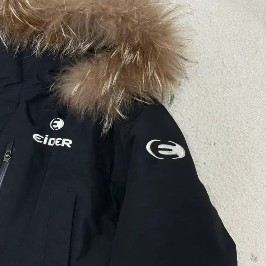 [BUNJANG] Aider Black Long Down Jacket XL / 아이더 블랙 롱패딩 700 필파워 XL