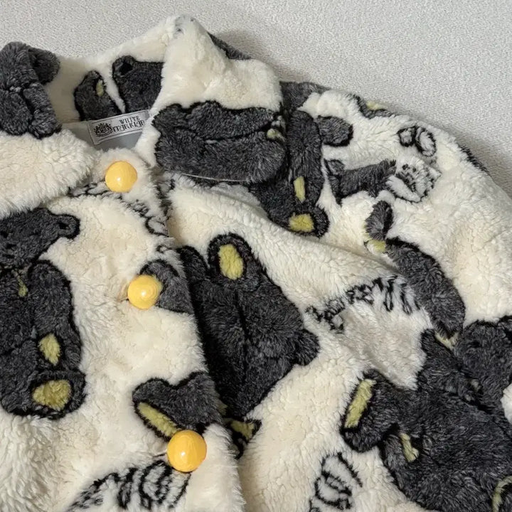 [BUNJANG] Vintage Teddy Bear Fur Outerwear / 일본빈티지 테디베어 퍼 아우터