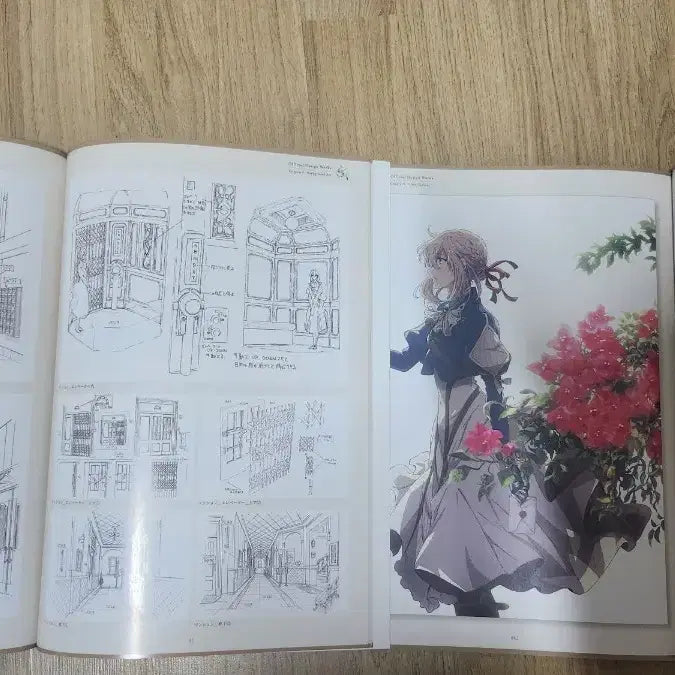 [BUNJANG] Violet Evergarden Limited Edition Artbook / 바이올렛 에버가든 설정집