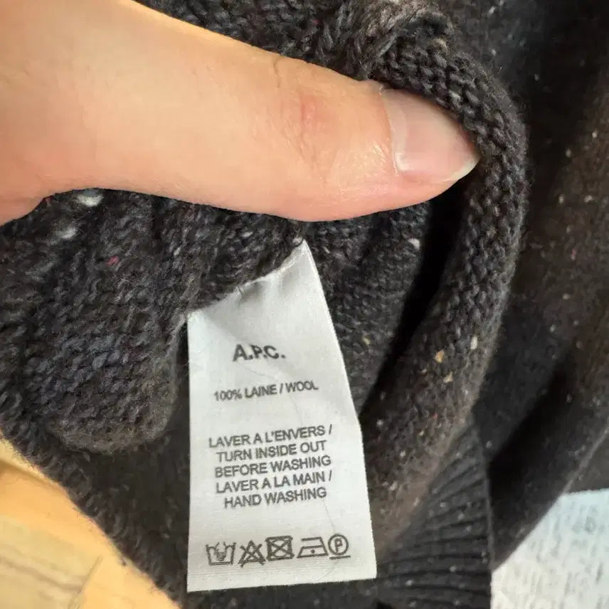 [BUNJANG] A.P.C. Wool Knit Sweater / 아페쎄 울 니트 s사이즈