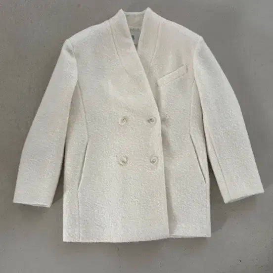 [BUNJANG] Bonita Wool Boucle Jacket Coat / 보니타 제작 울부클자켓코트