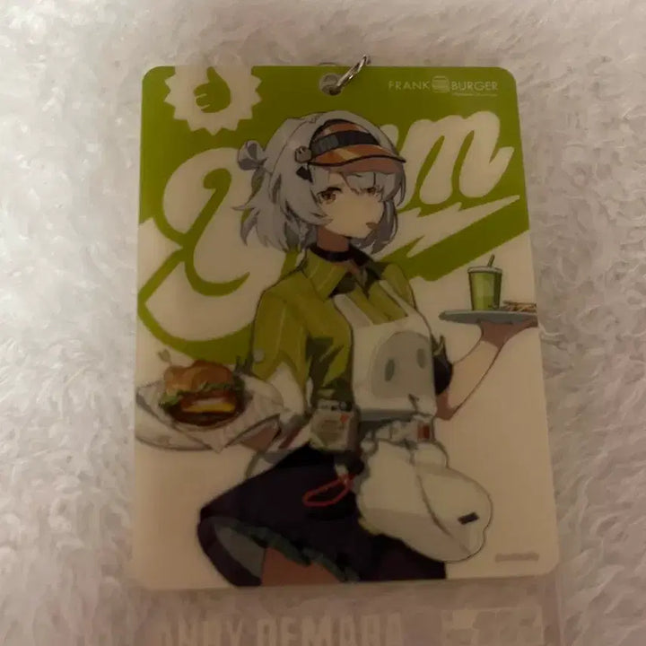[BUNJANG] Frank Burger &amp; Zen Zone J Acrylic Keyring / 프랭크버거&amp;젠존제 콜라보 아크릴 키링