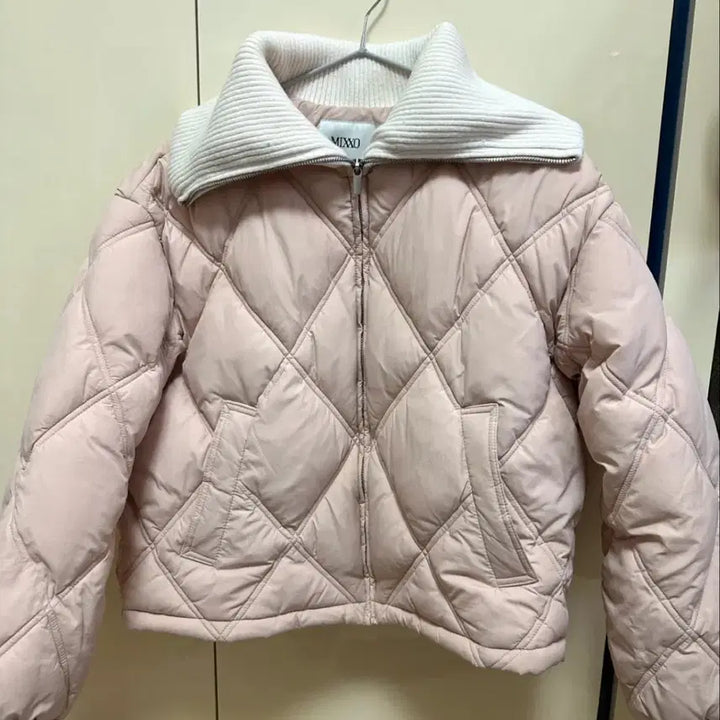 [BUNJANG] MIXXO Pink Padded Jacket / MIXXO 미쏘 핑크 패딩