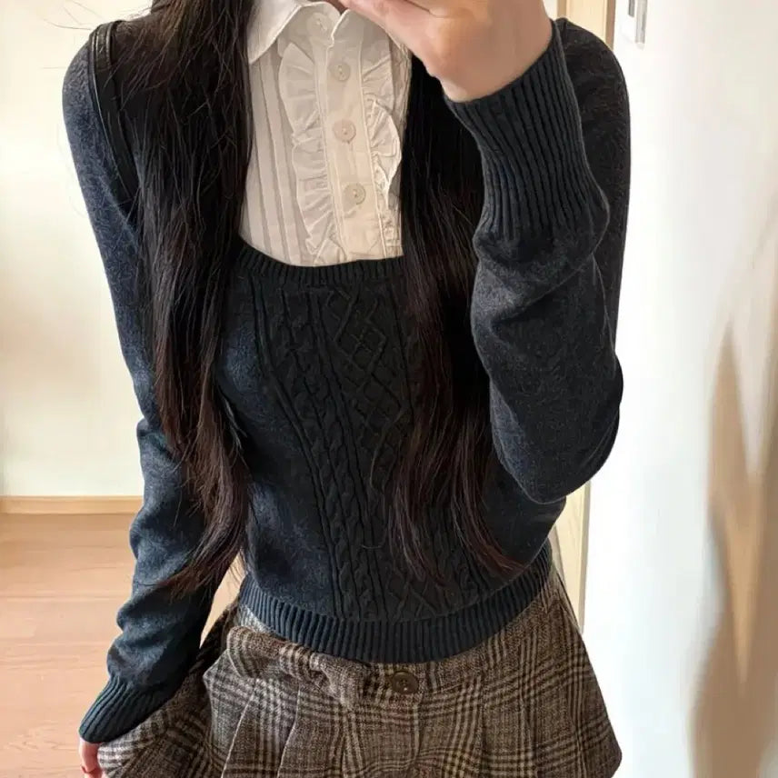 [BUNJANG] Amweird Knit / Amweird 니트 긱시크 공주st