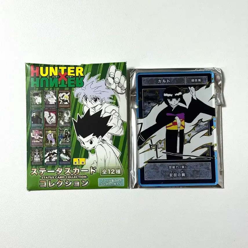 [BUNJANG] Hunter x Hunter Karte Status Card / 헌터헌터 스테이터스 카드 카르토