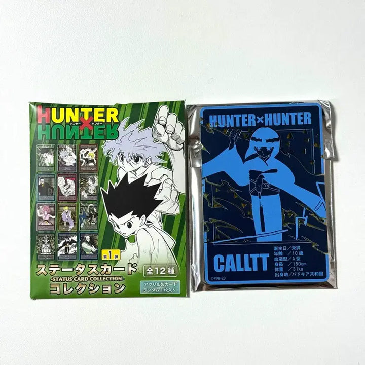 [BUNJANG] Hunter x Hunter Karte Status Card / 헌터헌터 스테이터스 카드 카르토