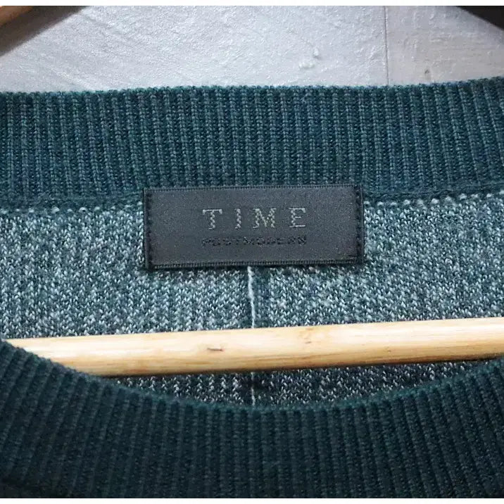 [BUNJANG] Time Homme 19SS Drawing Art Wool Knit / [105] 타임옴므 19ss 드로잉 아트 울 니트 (20%세일)