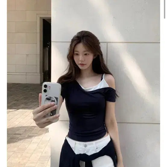 [SOLD OUT] 제니오 레어드커브티 새상품