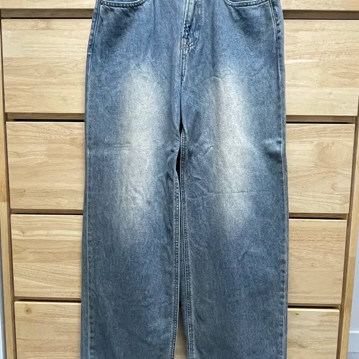 [BUNJANG] SPAO Wide Jeans Vintage Indigo 28(74) / 스파오 빈티지와이드진 빈티지인디고 28(74)