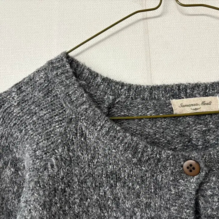 [BUNJANG] Samansamos Cardigan and Check Tunic Set / samansamos2 사만사모스 가디건+체크튜닉