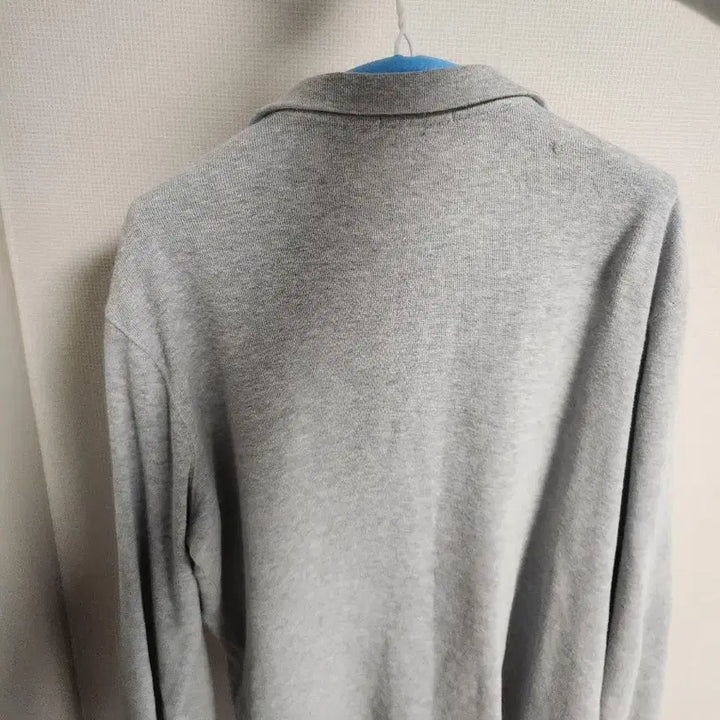 [BUNJANG] Polo Ralph Lauren Gray Half-Zip Sweatshirt / 폴로 랄프로렌 그레이 하프집업 맨투맨