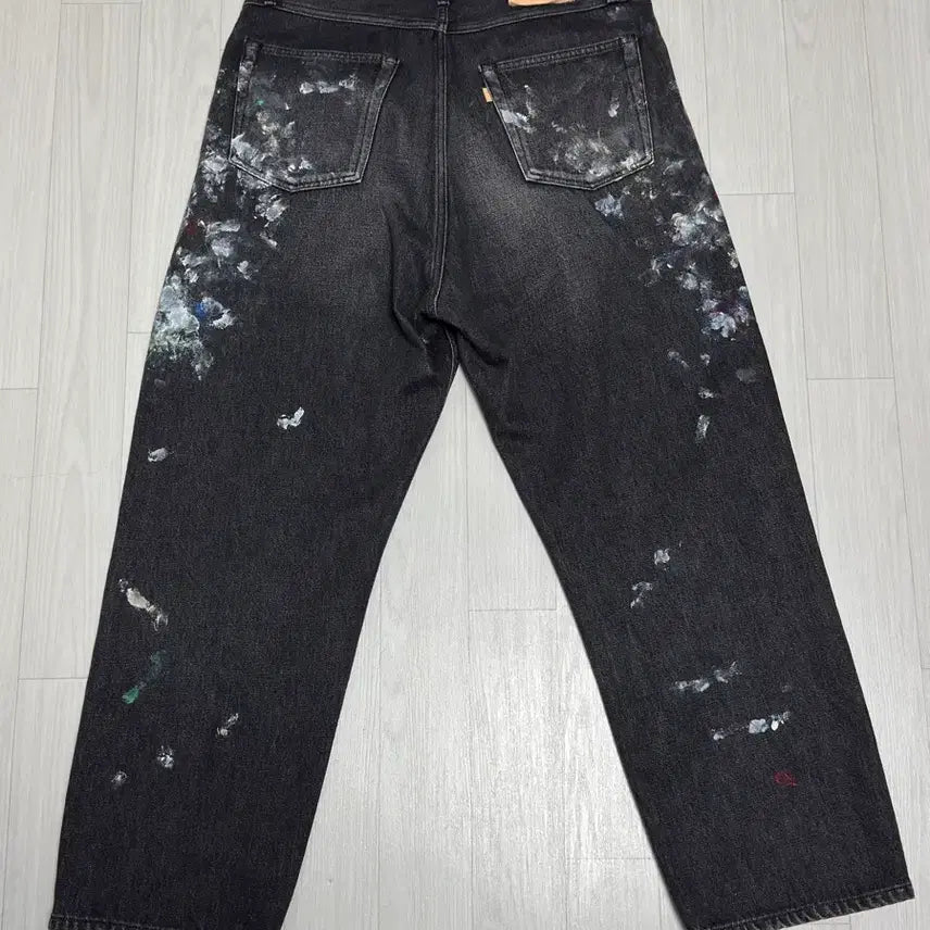 [BUNJANG] HERILL Splash Black Denim Size 3 / [3] 헤릴 HERILL 스플래쉬 블랙 4PK 데님