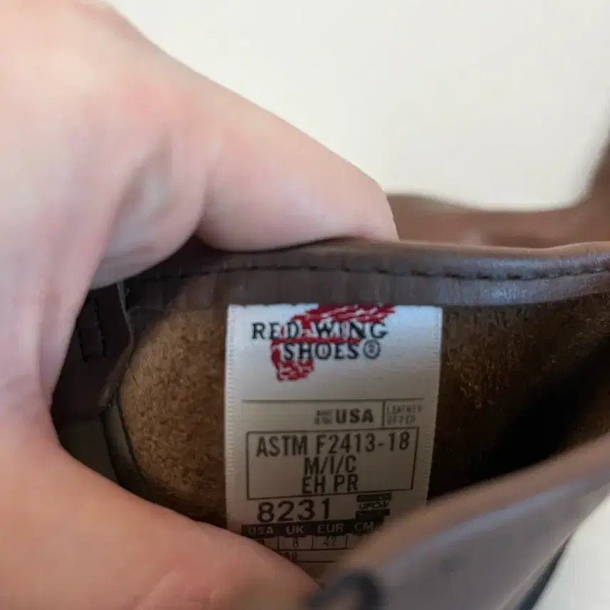 [BUNJANG] Red Wing Pecos 8231 UK8 / 레드윙 페코스 8231 E2 UK8