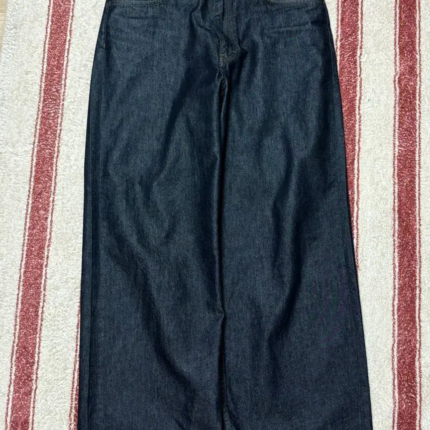 [BUNJANG] Pottery Silk Loose Denim Indigo / (3) 포터리 실크 루즈드 데님 인디고