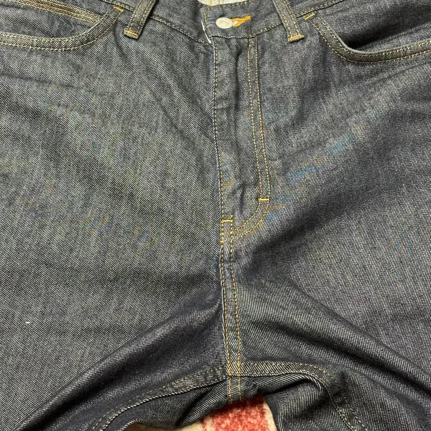 [BUNJANG] Pottery Silk Loose Denim Indigo / (3) 포터리 실크 루즈드 데님 인디고
