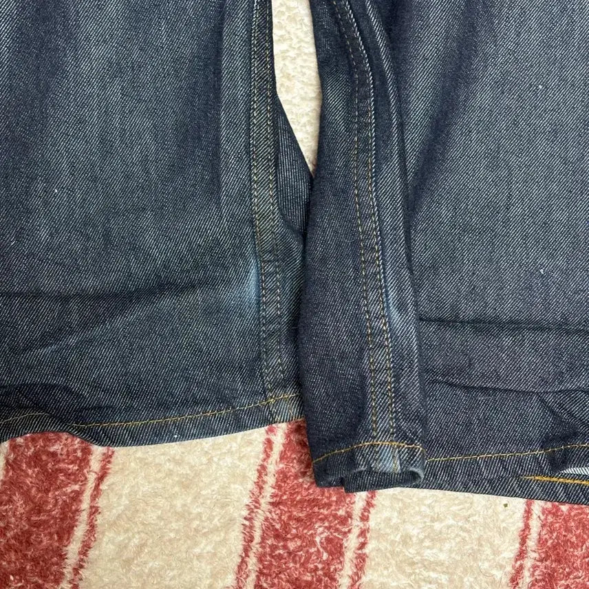 [BUNJANG] Pottery Silk Loose Denim Indigo / (3) 포터리 실크 루즈드 데님 인디고