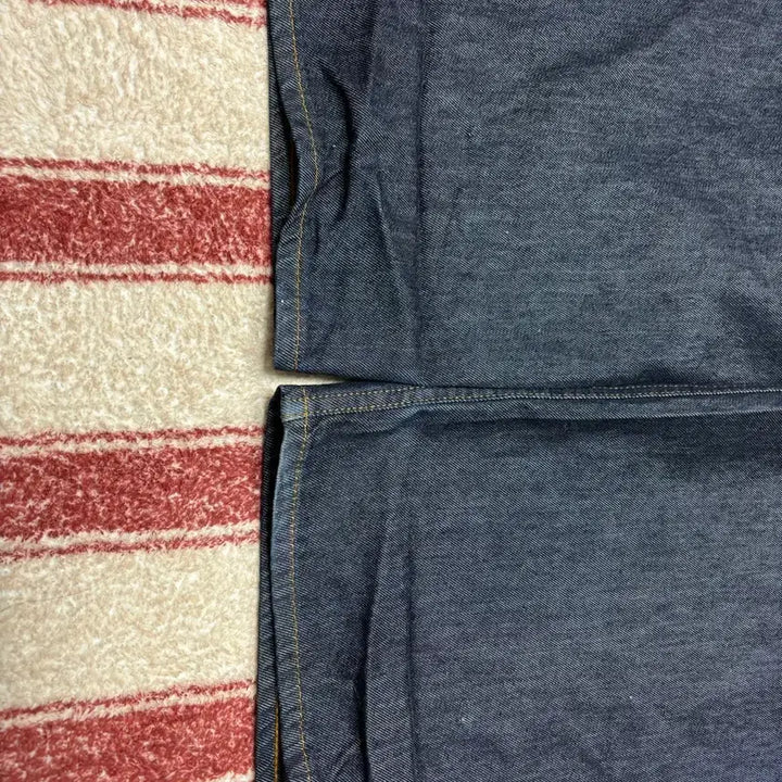 [BUNJANG] Pottery Silk Loose Denim Indigo / (3) 포터리 실크 루즈드 데님 인디고