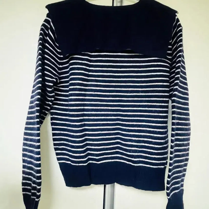 [BUNJANG] Striped Knit Top / 스트라이프 줄무늬 니트